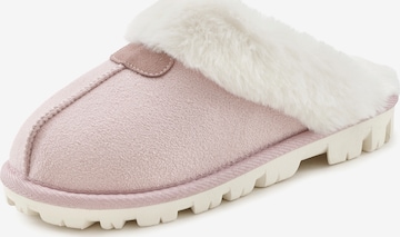 VIVANCE Slippers in Pink: front