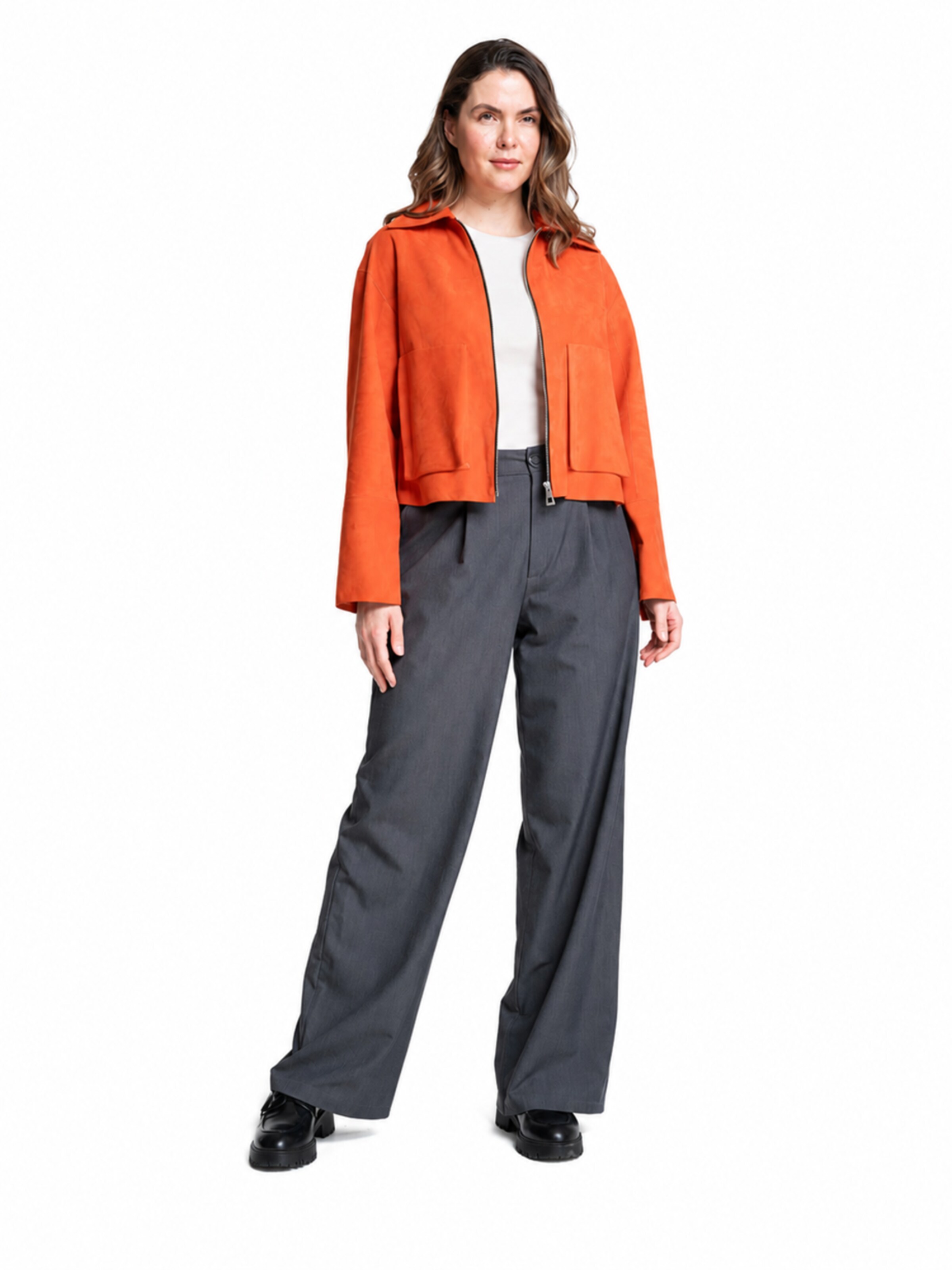 Mouflon Between-Season Jacket 'Nova' in Orange