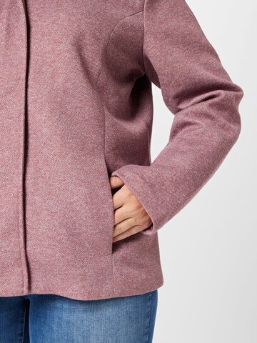 ONLY Carmakoma Between-Season Jacket 'Sedona' in Pink