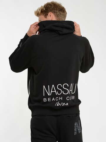 NASSAU Beach Club Sweatshirt ' NB22009 ' in Zwart