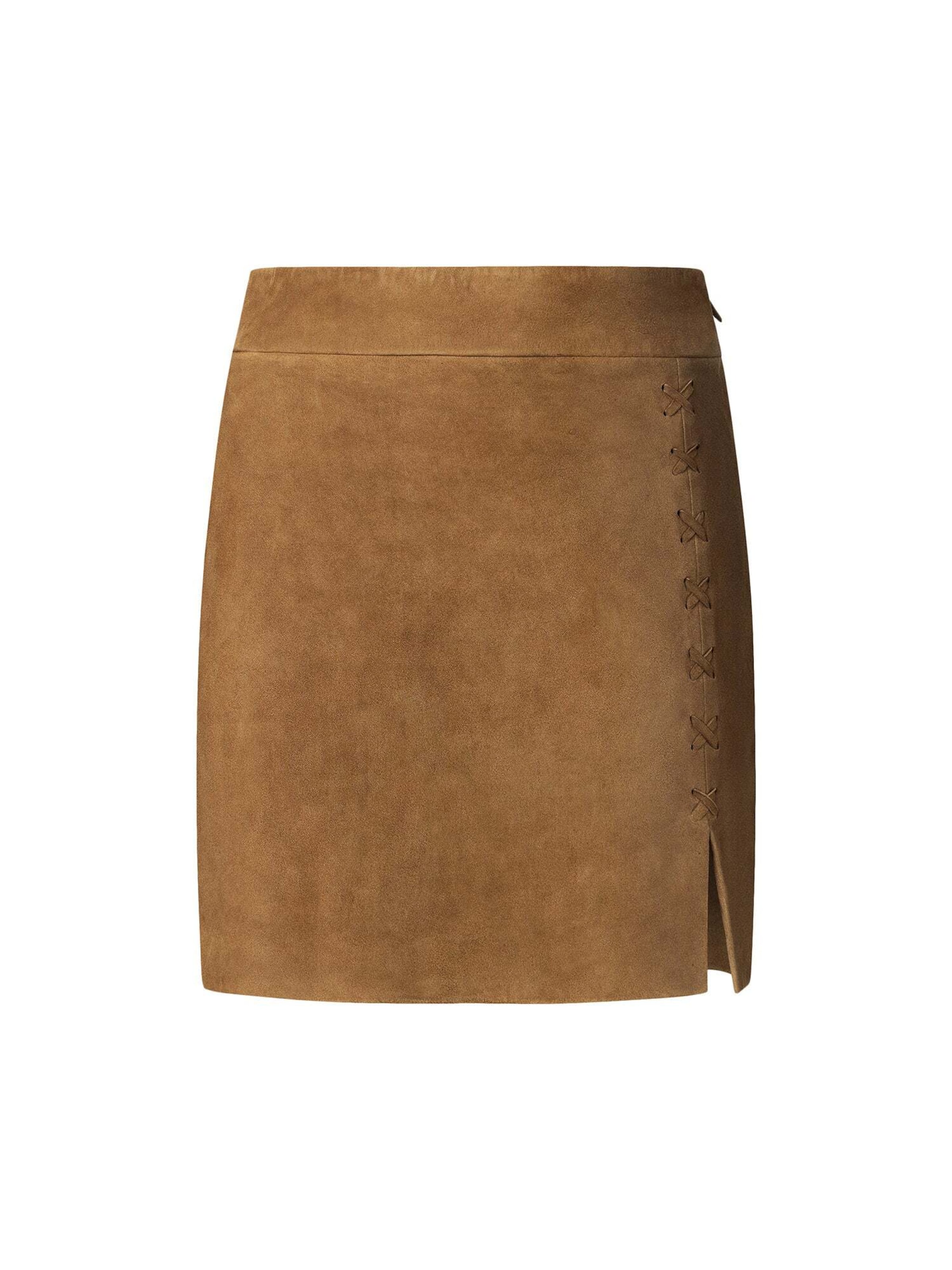 Pepe Jeans Rock in Beige: Vorderseite