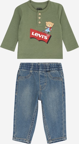 LEVI'S Set in Green: front
