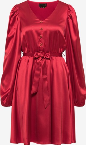faina Dress in Red: front