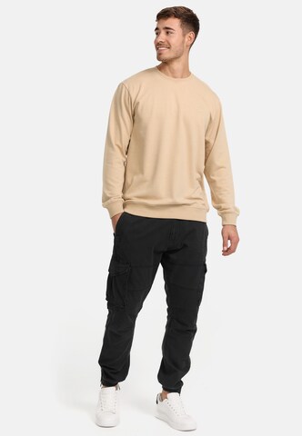 INDICODE JEANS Sweatshirt 'Holt' in Beige