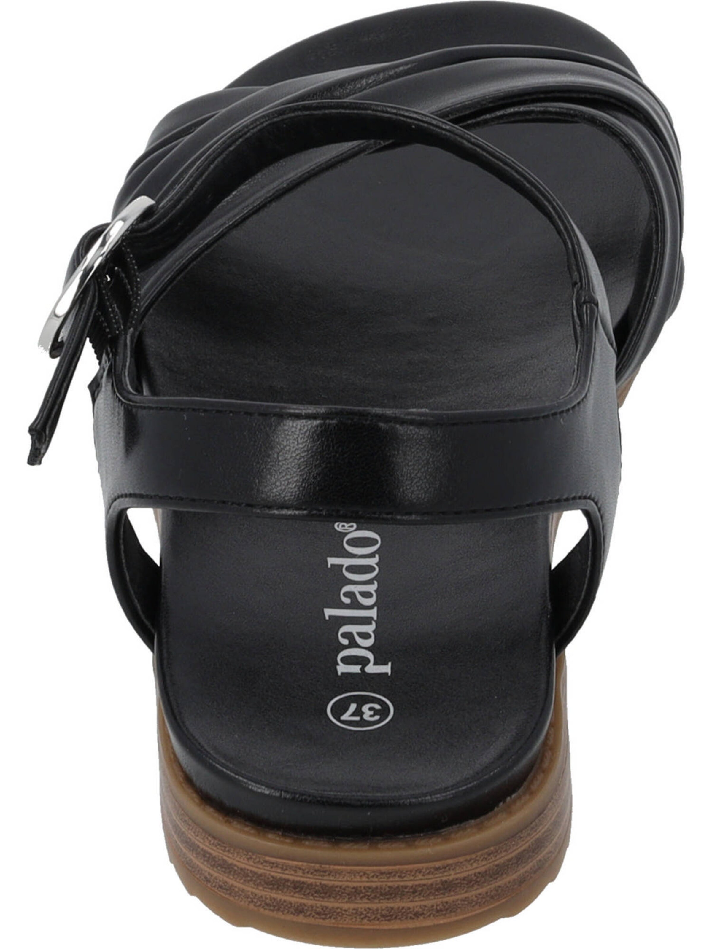 Sandales à lanières 'Ovuh' Palado en noir