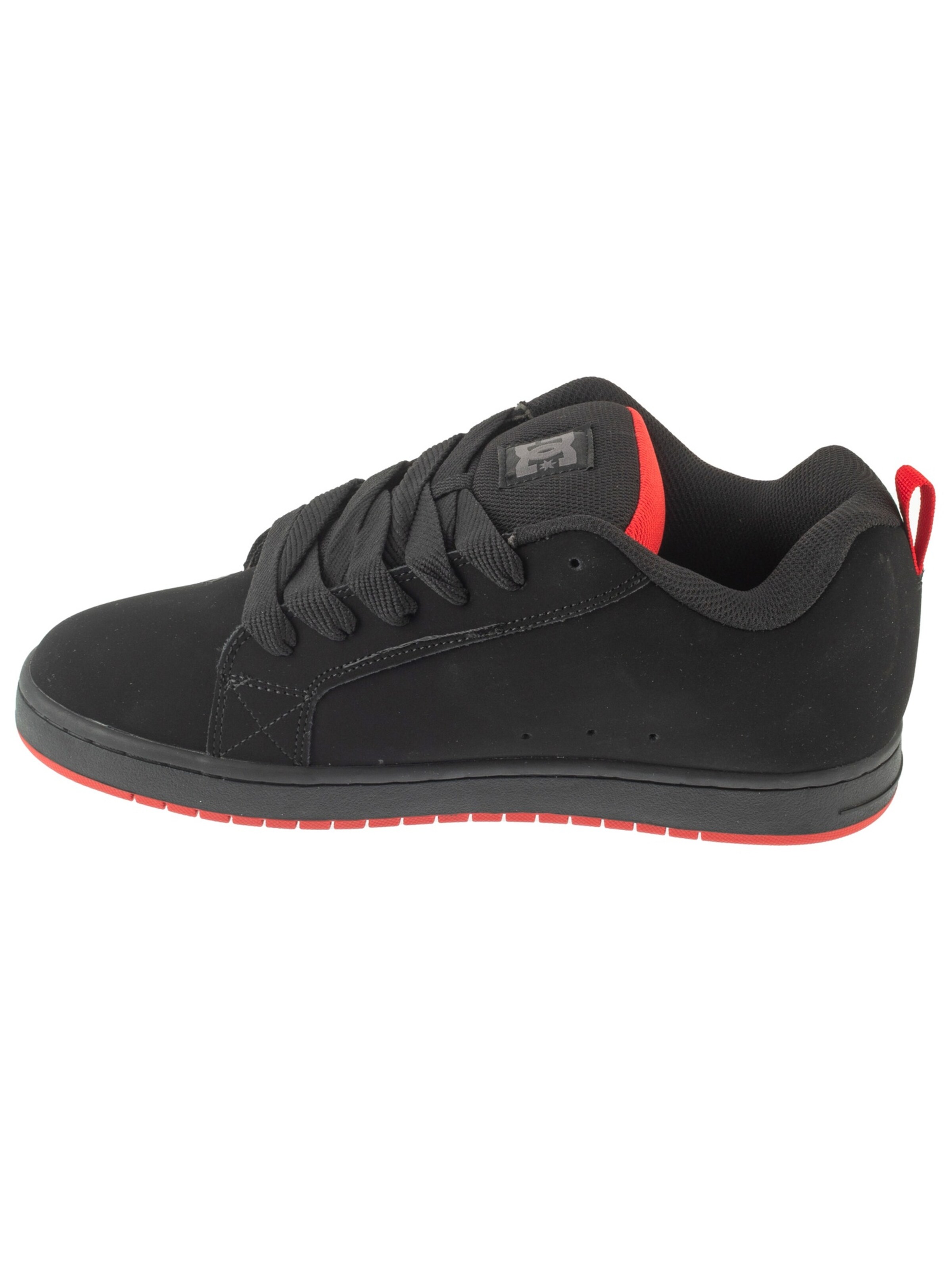 DC Shoes Sneakers 'Court Graffik SQ' in Black: front