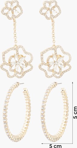 PIECES Earrings 'OLUIO' in Gold