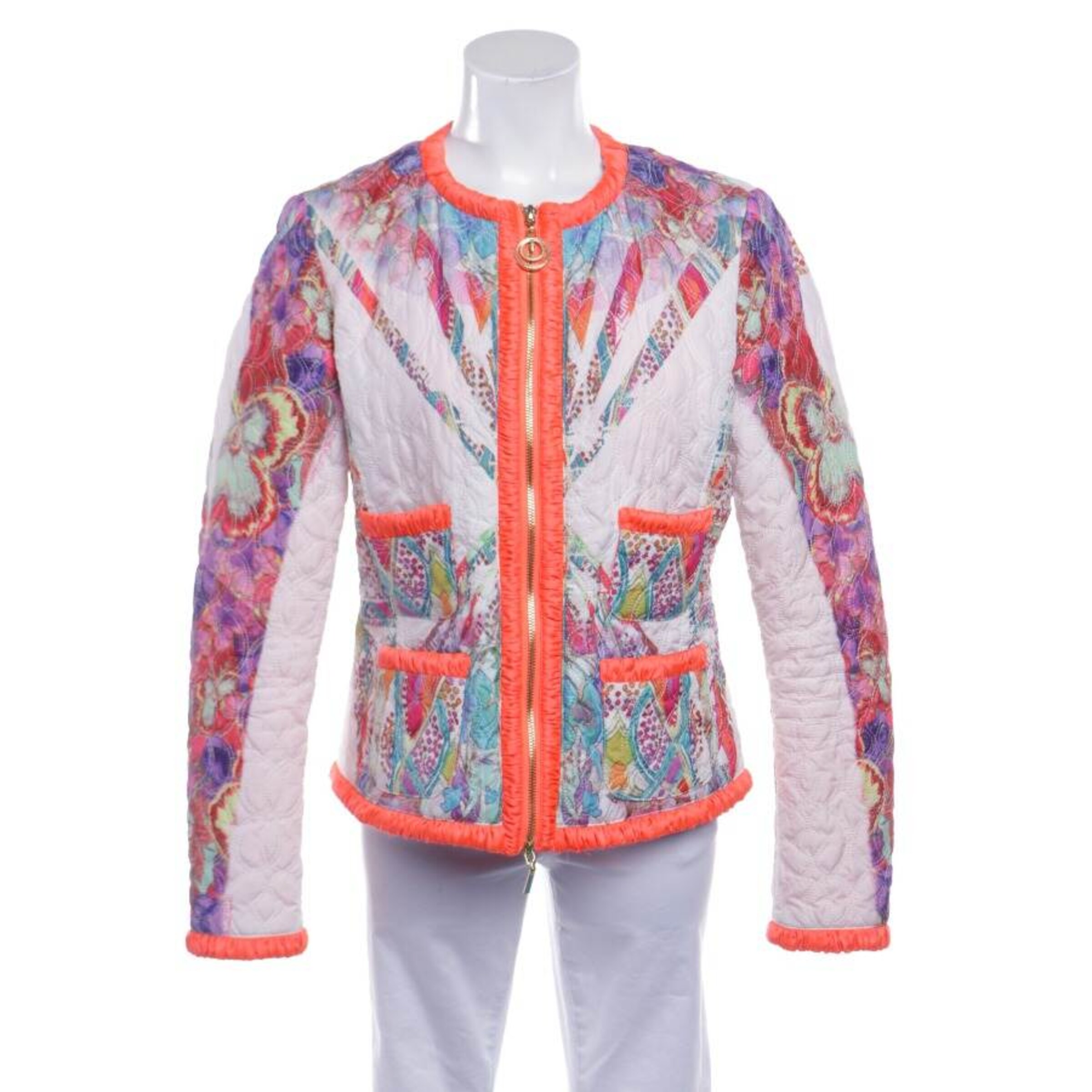Cavalli Class Jacket & Coat in L in Mixed colors: front