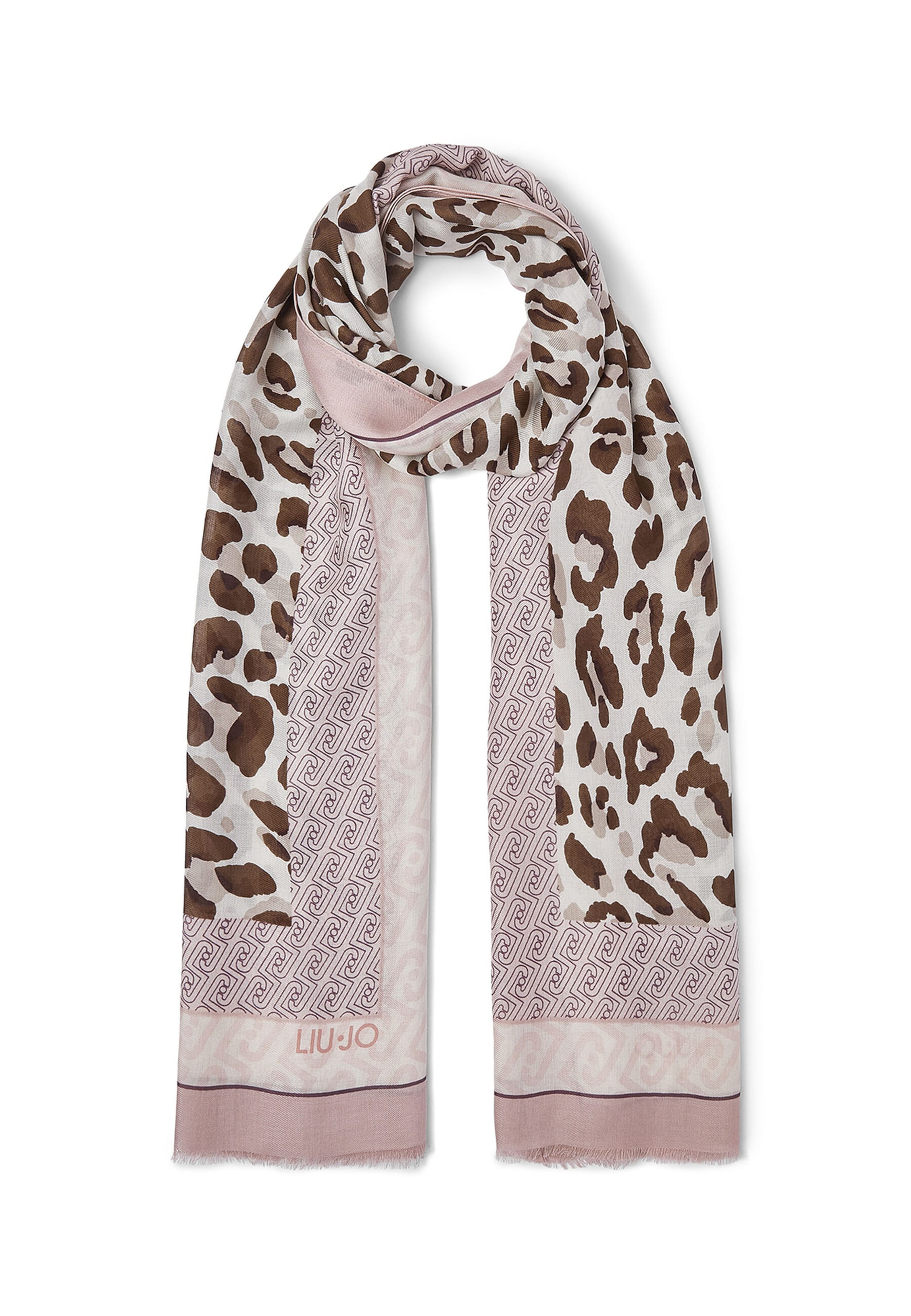Sciarpa di Liu Jo in rosa: frontale