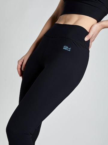 SPORTKIND - Skinny Leggings 'Leggings High Waist lang' en negro