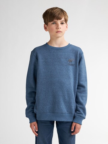 Petrol Industries Sweatshirt in Blauw: voorkant