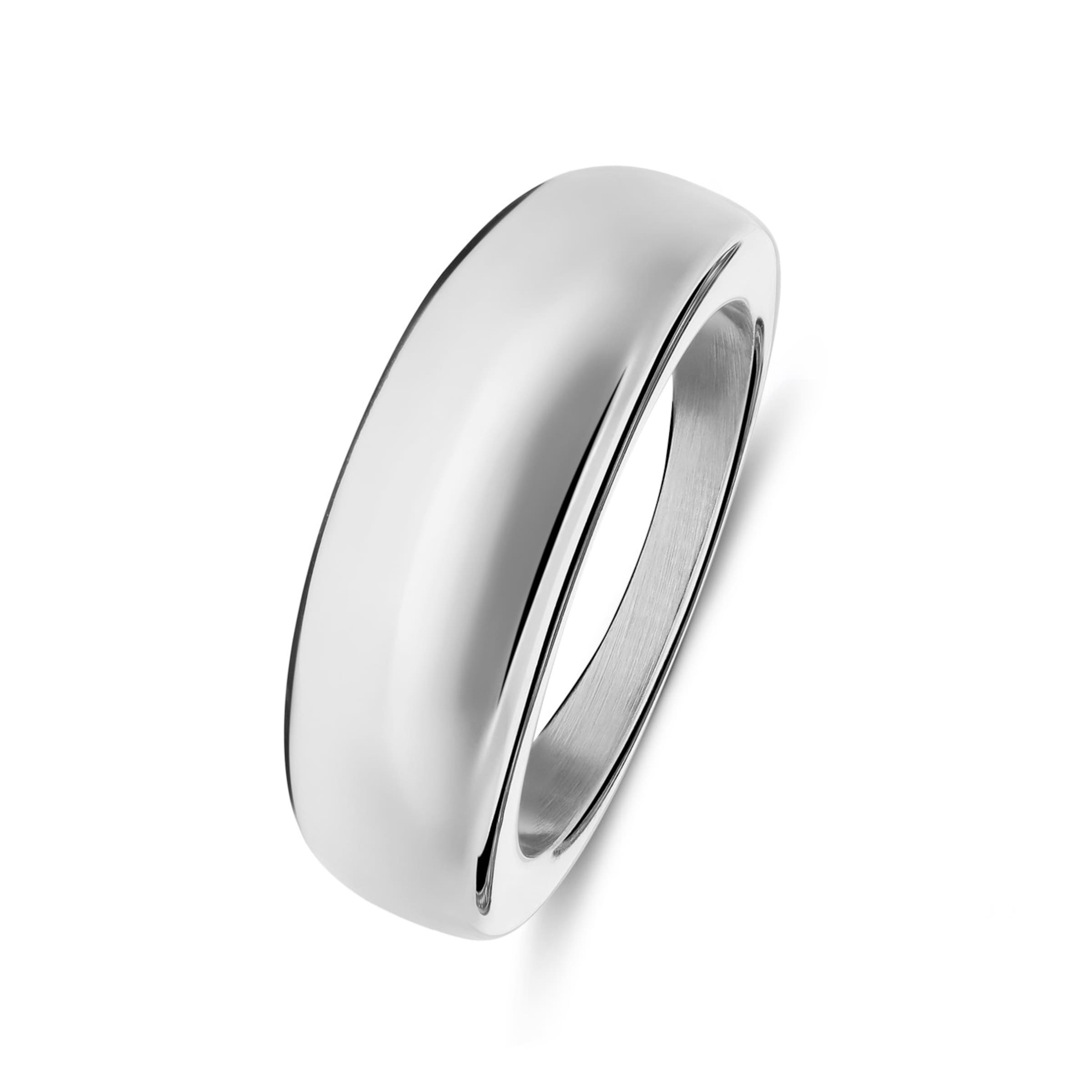 Lucardi Ring in Silber: Vorderseite