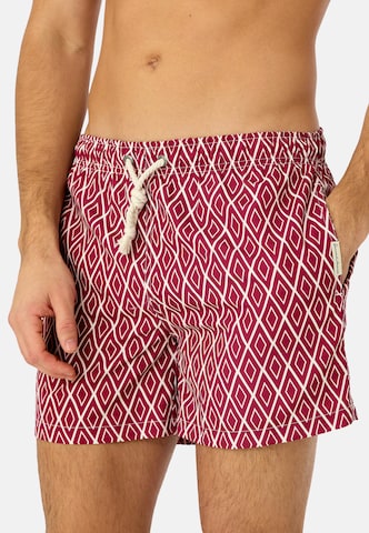 Gassa d'Amante Zwemshorts 'Praiano' in Rood