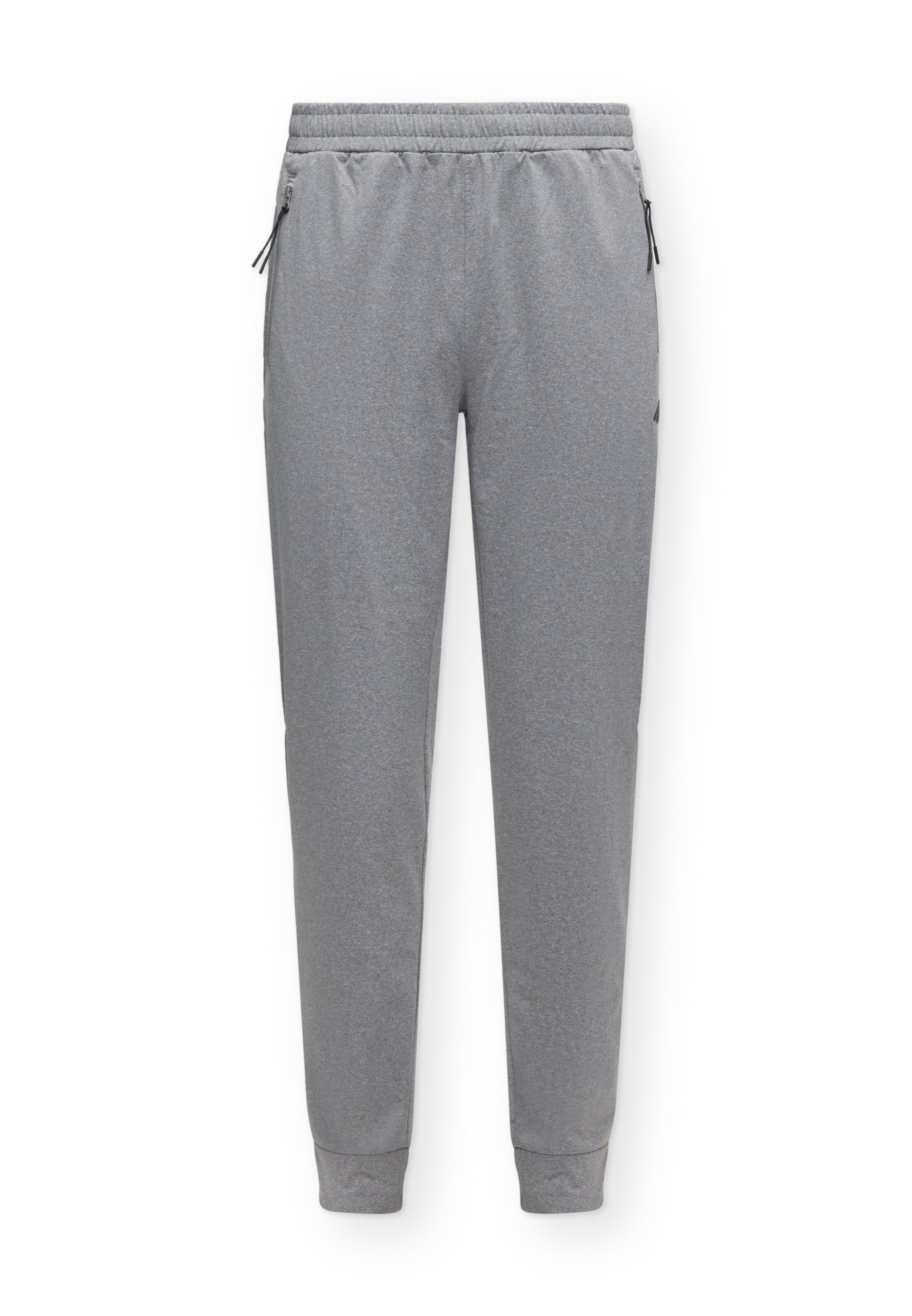 4F Tapered Sporthose in Grau: Vorderseite