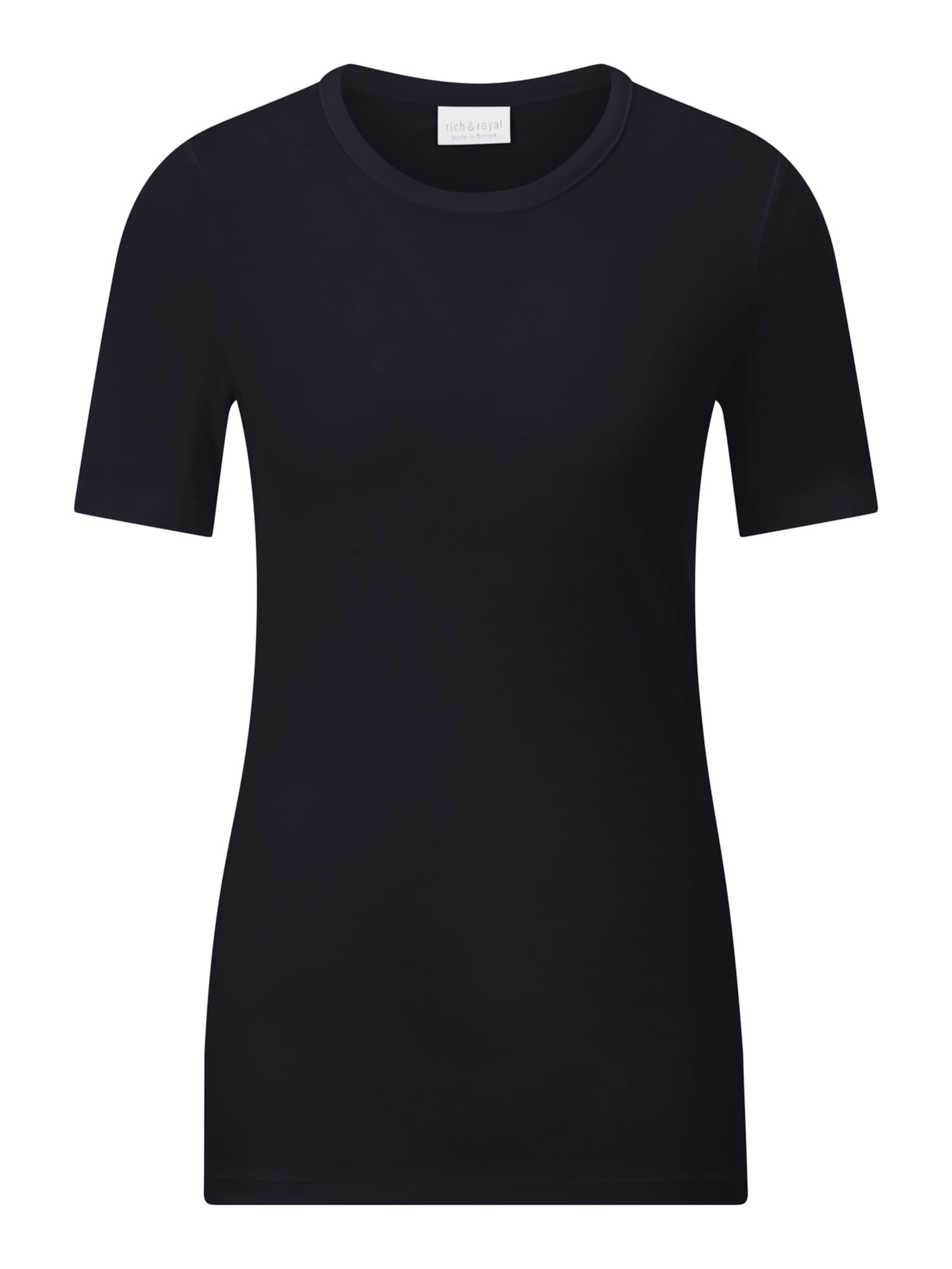 Rich & Royal Shirt in Black: front