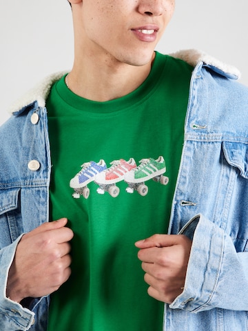 ADIDAS ORIGINALS Футболка 'ROLLER' в Зеленый