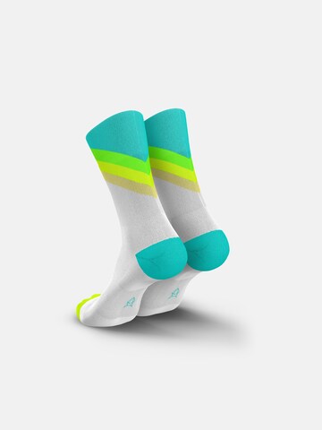 INCYLENCE Athletic Socks 'GRADES' in Yellow