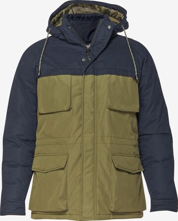 Le Temps Des Cerises Winter Jacket 'NOREL' in Green: front