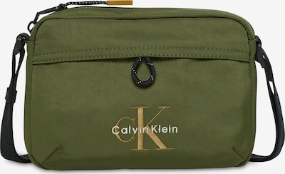 Calvin Klein Olkalaukku värissä khaki / oliivi / valkoinen, Tuotenäkymä