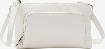 Desigual Чанта с презрамки в бяло: отпред