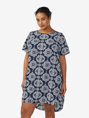 mėlyna Zizzi Suknelė 'Caanni': priekis