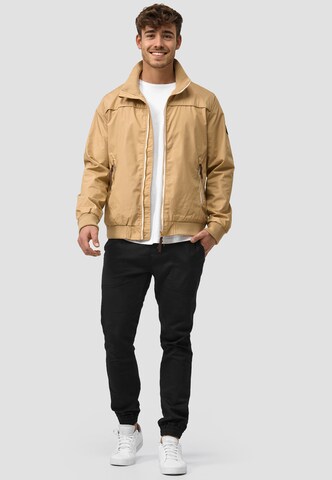 INDICODE JEANS Between-Season Jacket 'Ivano' in Brown