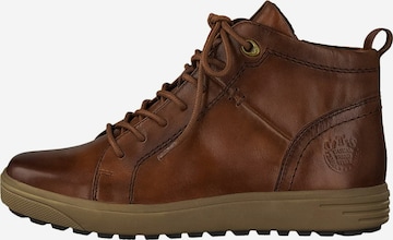 JANA High-Top Sneakers in Brown: front