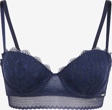 Balconnet Soutien-gorge s.Oliver en bleu : devant