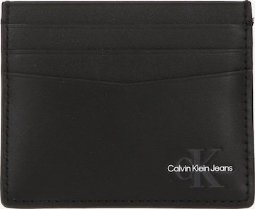 Calvin Klein Jeans Θήκη σε μαύρο: μπροστά