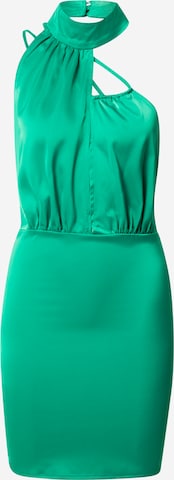 Misspap - Vestido de cocktail em verde: frente