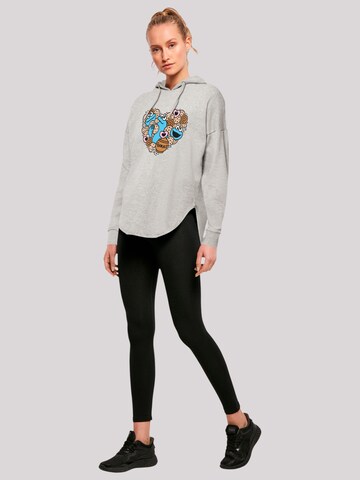 Sweat-shirt 'Sesamstraße Cookies' F4NT4STIC en gris