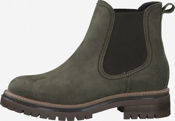 TAMARIS Chelsea Boots in Green