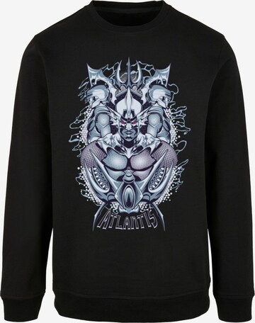 ABSOLUTE CULT Sweatshirt 'Aquaman - Ocean Master' in Schwarz: predná strana