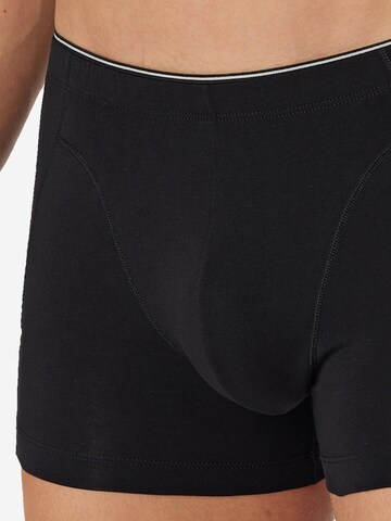 SCHIESSER Boxershorts '95/5 Originals Organic Cotton' in Zwart