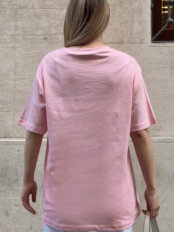 Tricou de la Trend Alaçatı Stili pe roz