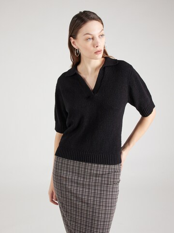 Pull-over 'Tully' Lindex en noir : devant