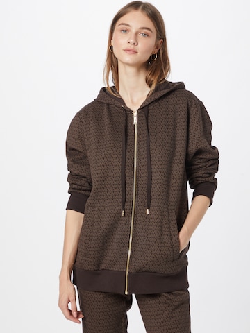 MICHAEL Michael Kors Sweatvest in Bruin: voorkant