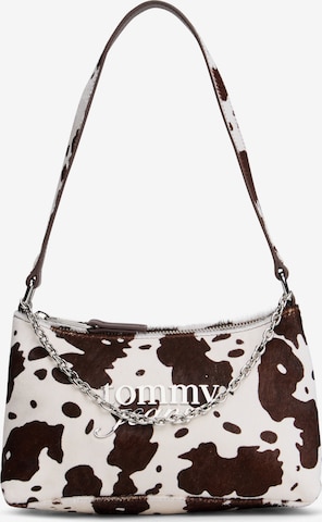 Tommy JeansTorba za na rame - bijela boja: prednji dio