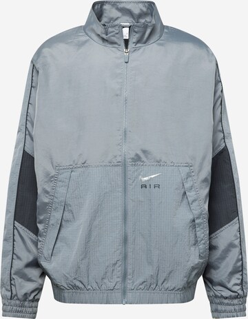 Veste mi-saison 'AIR' Nike Sportswear en gris : devant