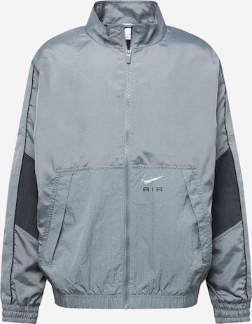 Nike Sportswear Between-season jacket 'AIR' in Grey: front