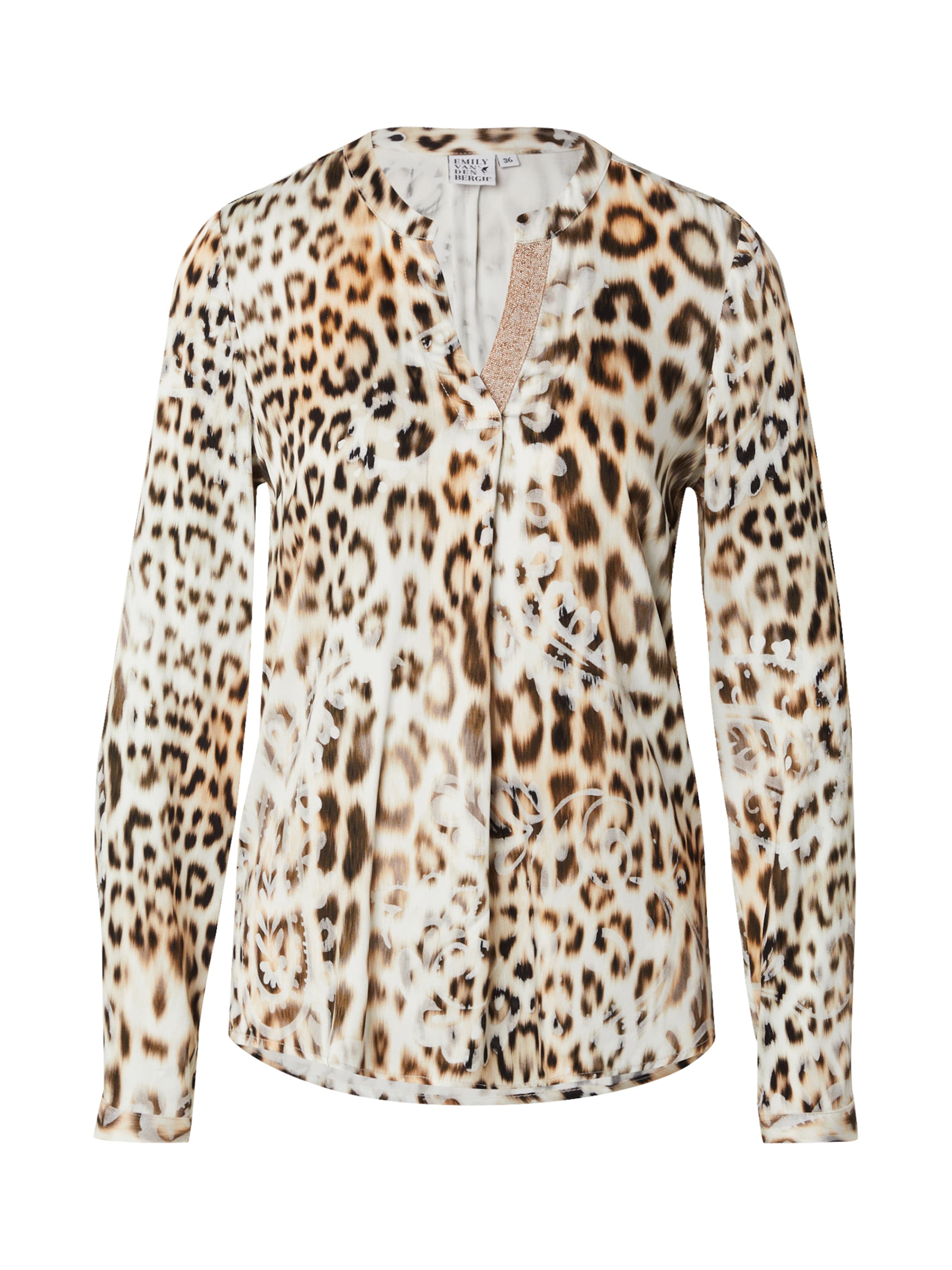 Emily Van Den Bergh - Blusa em bege: frente