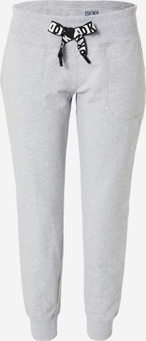 DKNY Performance Workout Pants in Grey: front