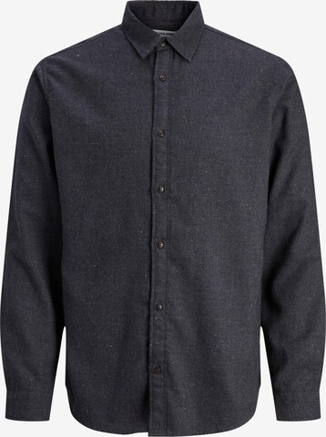 JACK & JONES Regular fit Button Up Shirt 'NOLAN' in Blue: front