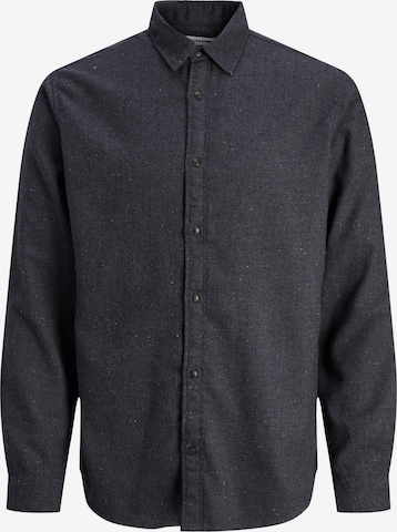 JACK & JONES Regular Fit Skjorte 'NOLAN' i blå: forside