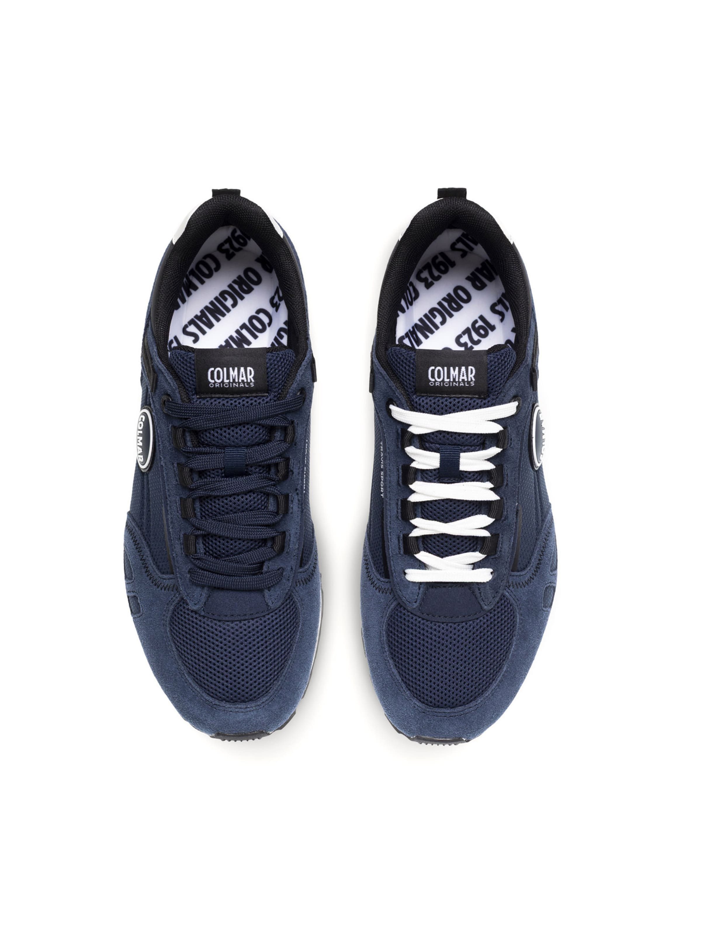 Baskets basses 'Travis Sport Bold' Colmar en bleu : au dessus