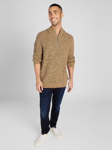 FYNCH-HATTON Sweater 'Mouline' in Brown