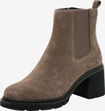 Chelsea Boots Tamaris en gris : devant