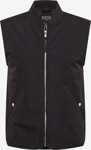 BURTON MENSWEAR LONDON Vest in Black: front