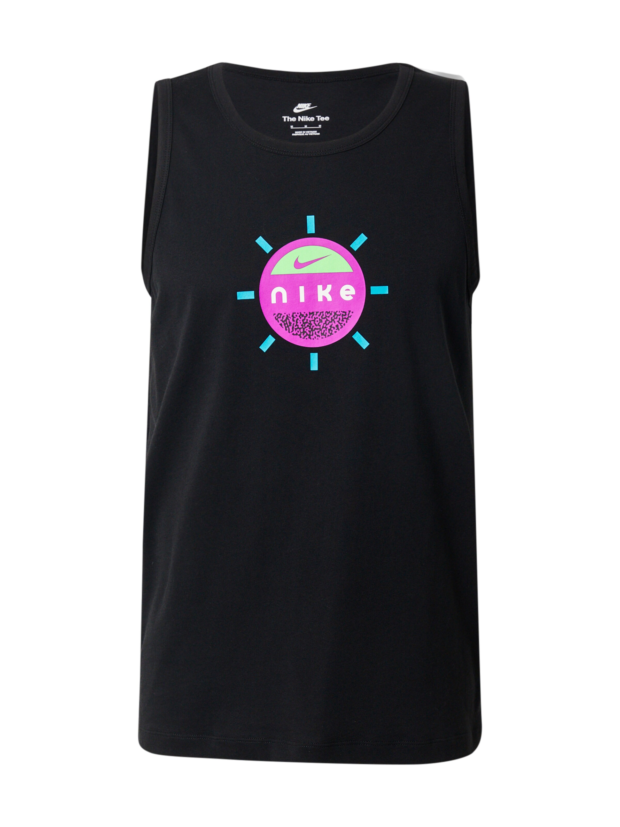 Nike Sportswear Póló - fekete: elől