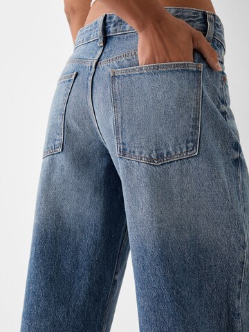 Loosefit Jean Bershka en bleu